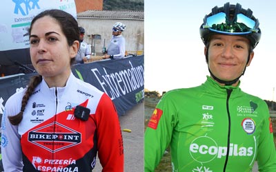 María Reyes Murillo y Natalia Huertas, las extremeñas de la Vuelta a Extremadura